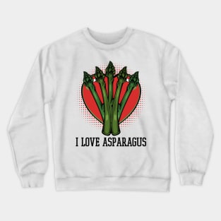 Vegetable Asparagus Crewneck Sweatshirt